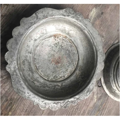 Turks fruitschaaltje metaal