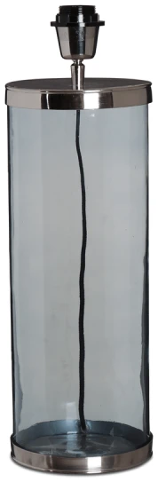 lampenvoet glas zwart doorzichtig