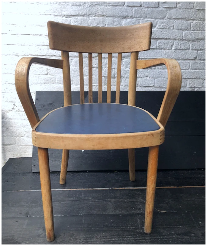 VINTAGE CAFÉ STOEL - Afbeelding 2