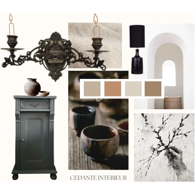 cedante interieur wandkandelaar