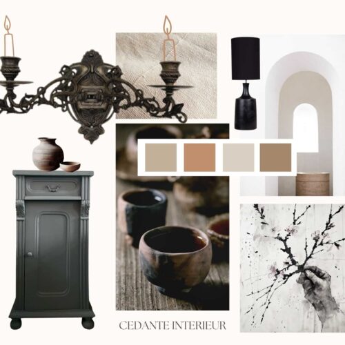 cedante interieur wandkandelaar