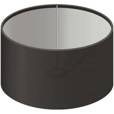 Linnen lampenkap zwart