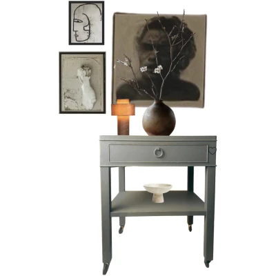 Nachtkastje art deco