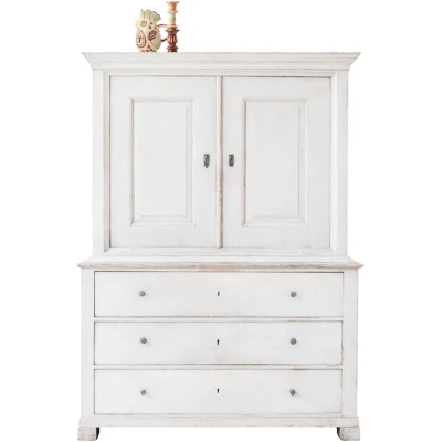 Zweedse Gustaviaanse kast – origineel patina