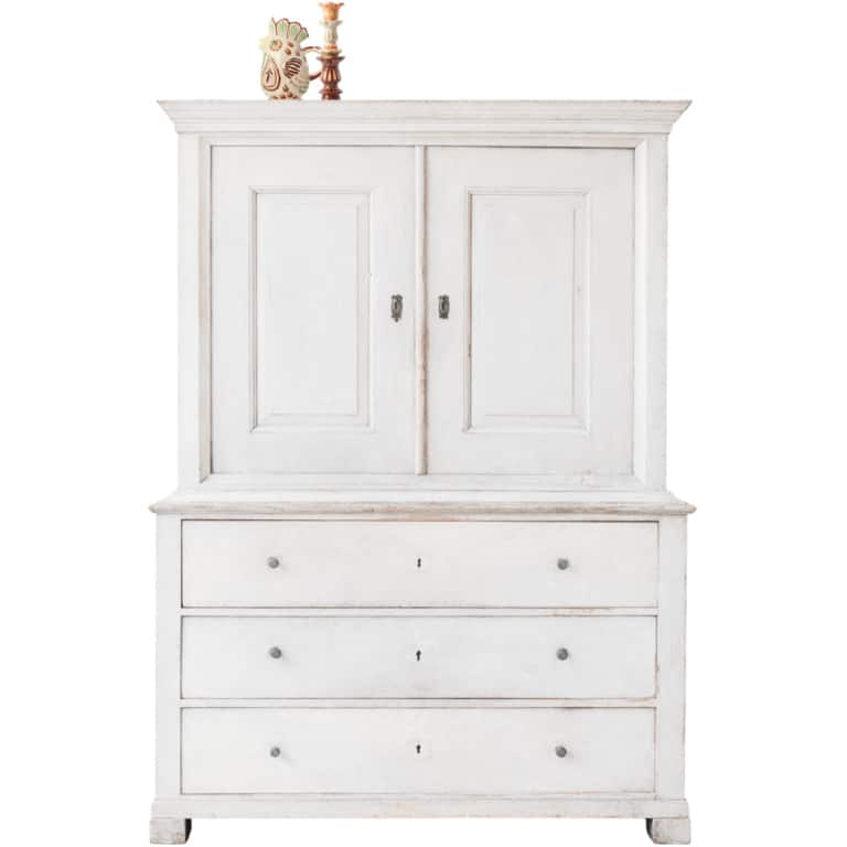 Zweedse Gustaviaanse kast – origineel patina