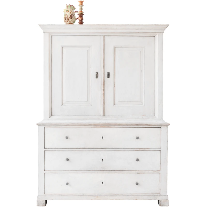 Zweedse Gustaviaanse kast – origineel patina