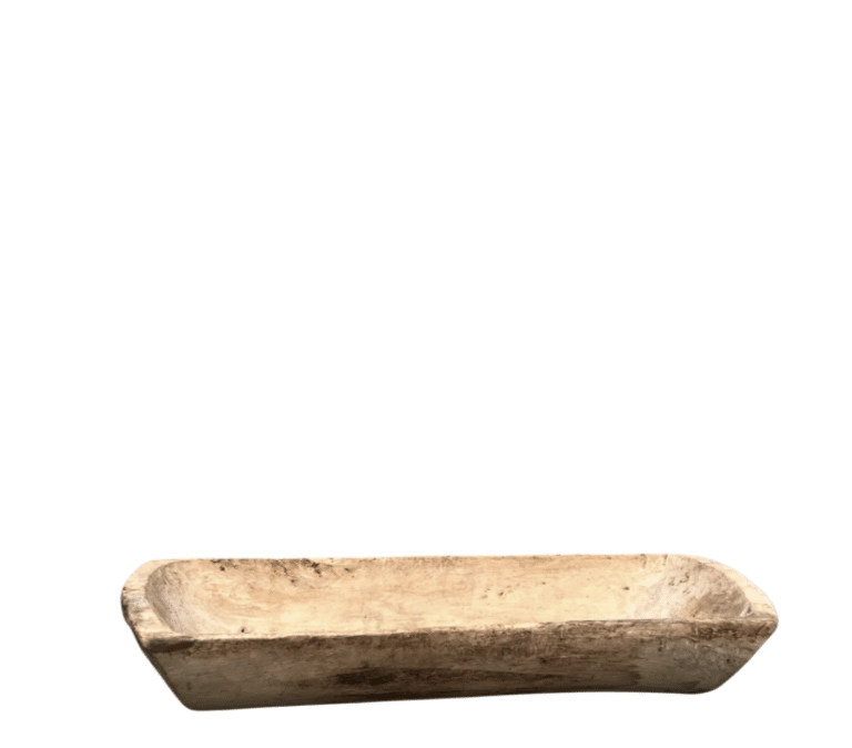 oude trog, houten bak
